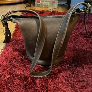 Vintage Coach medium bucket